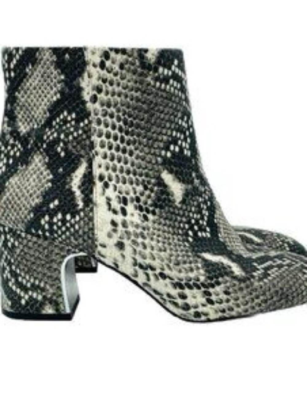 Snake-Print Women’s boots